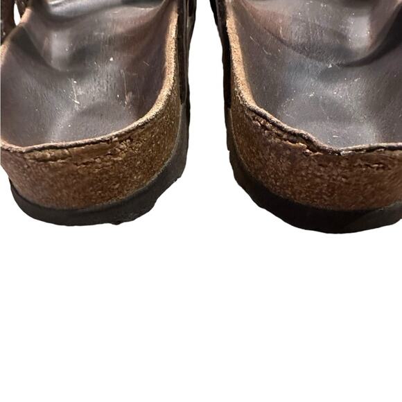 Birkenstock Women’s 39 (8.5/9) Brown Mayari Slip On Sandals - Picture 6 of 8